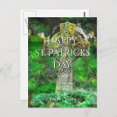 Celtic Cross Gravestone Postkarte (Vorne/Hinten)