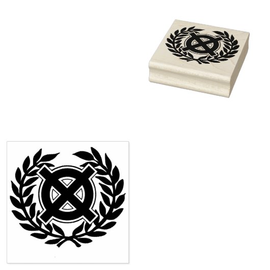 Celtic Cross Gummistempel (Stempel)