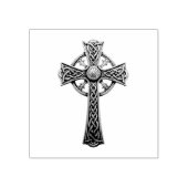 Celtic Cross Gummistempel (Prägung)