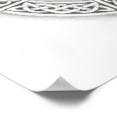 Celtic Cross Irish Poster Fine Art Print (Ecke)