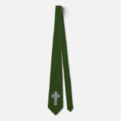 Celtic Cross Irish St Patricks Day Krawatte (Vorderseite)