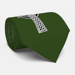 Celtic Cross Irish St Patricks Day Krawatte