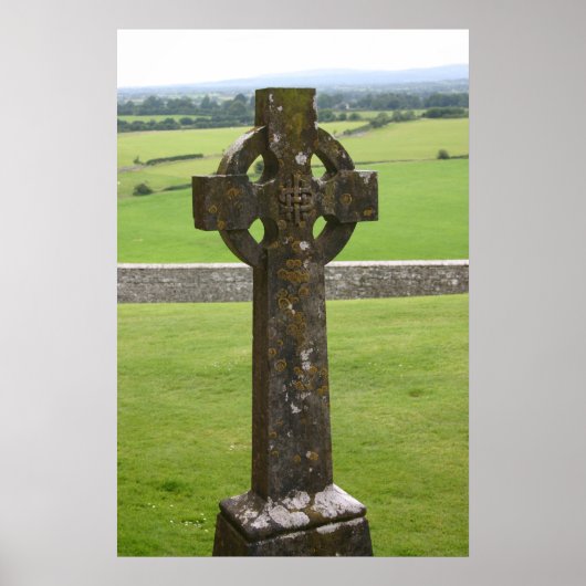 Celtic Cross Irland Poster (Vorne)