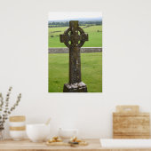 Celtic Cross Irland Poster (Küche)