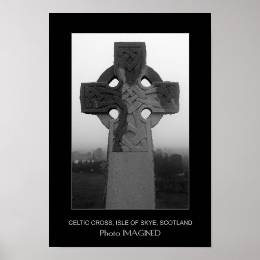 CELTIC CROSS, ISLE OF SKYE, SCOTLAND POSTER (Vorne)