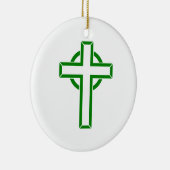 Celtic Cross Keramik Ornament (Rechts)