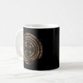Celtic Cross Knot Irish Scottish Shield Warrior Kaffeetasse (Vorderseite Links)
