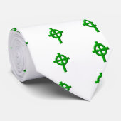 Celtic Cross Krawatte (Gerollt)
