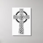 Celtic Cross Leinwanddruck (Vorderseite)
