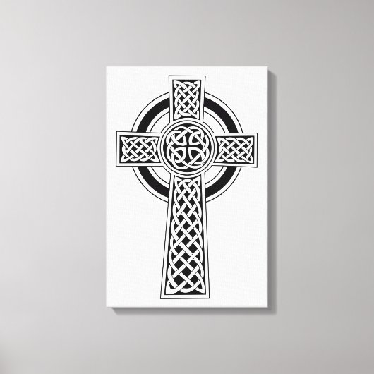Celtic Cross Leinwanddruck (Vorderseite)