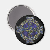 Celtic Cross Magnet (Vorderseite/Rückseite)