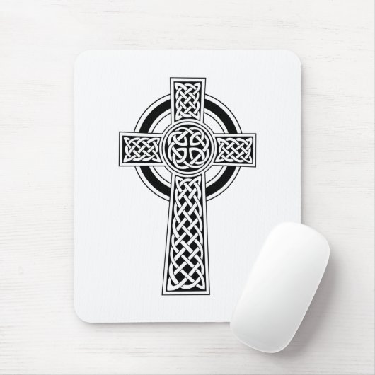 Celtic Cross Mousepad (Mit Mouse)