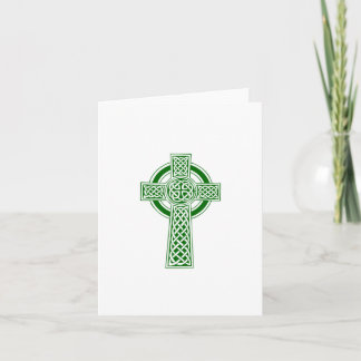 Celtic cross note card anpassbar karte