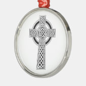 Celtic Cross Ornament Aus Metall (Links)