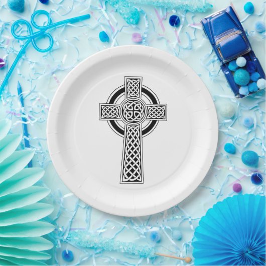 Celtic Cross Pappteller (Party)