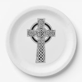 Celtic Cross Pappteller (Vorderseite)