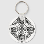 Celtic cross pattern schlüsselanhänger (Vorderseite)