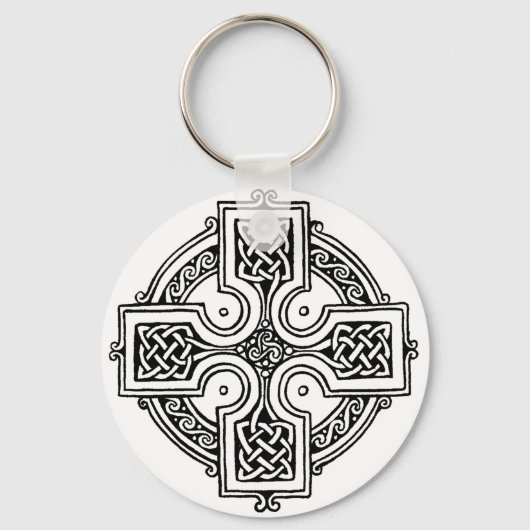Celtic cross pattern schlüsselanhänger (Vorderseite)