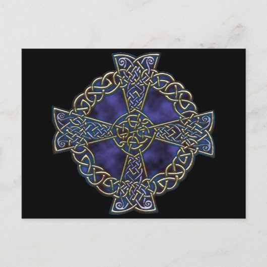 Celtic Cross Postcard Postkarte (Vorderseite)
