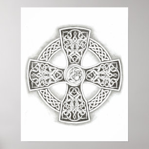 Celtic Cross Poster