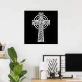 Celtic Cross Poster (Heimbüro)
