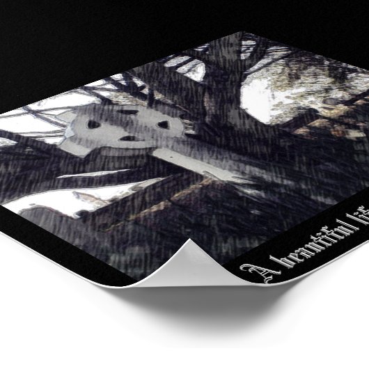 Celtic Cross Poster (Ecke)