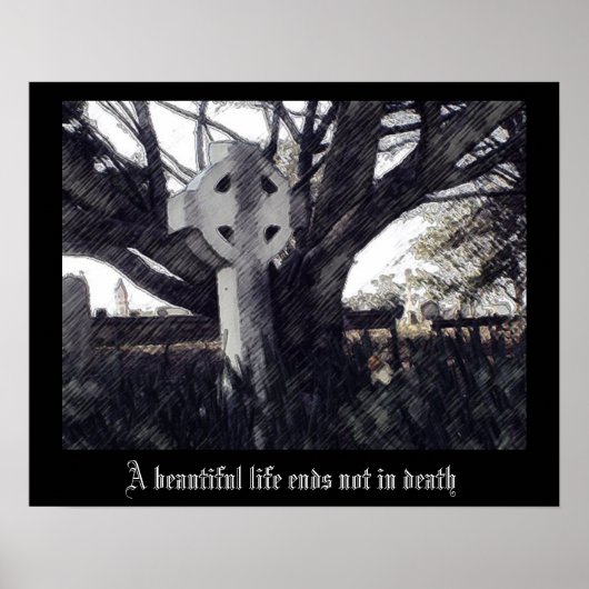 Celtic Cross Poster (Vorne)