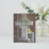Celtic Cross Postkarte (Stehend Vorderseite)