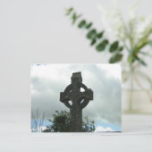 Celtic Cross Postkarte (Stehend Vorderseite)
