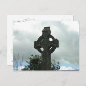 Celtic Cross Postkarte (Vorne/Hinten)