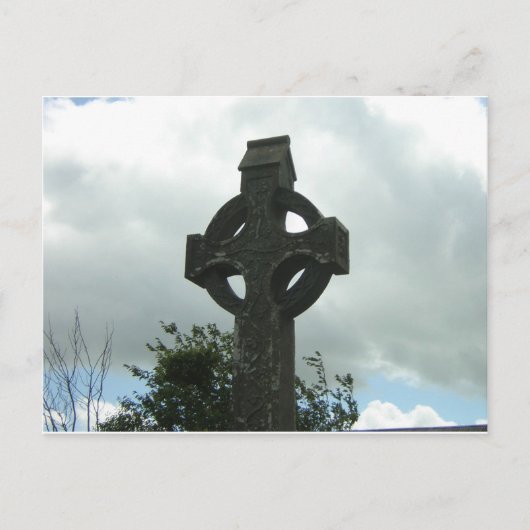 Celtic Cross Postkarte (Vorderseite)