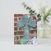 Celtic Cross Postkarte (Stehend Vorderseite)