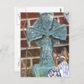 Celtic Cross Postkarte (Vorne/Hinten)