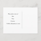 Celtic Cross Save the Date Christlich Ankündigungspostkarte (Rückseite)