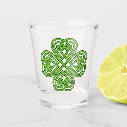 Celtic Cross Schnapsglas (Vorderseite)