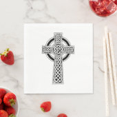 Celtic Cross Serviette (Beispiel)