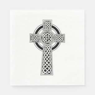 Celtic Cross Serviette