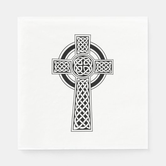 Celtic Cross Serviette (Vorderseite)