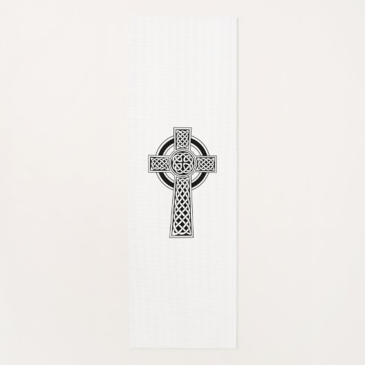 Celtic Cross Yogamatte (Vorderseite)