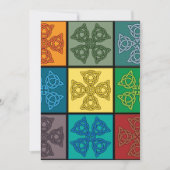 Celtic Crosses Einladung (Vorderseite)