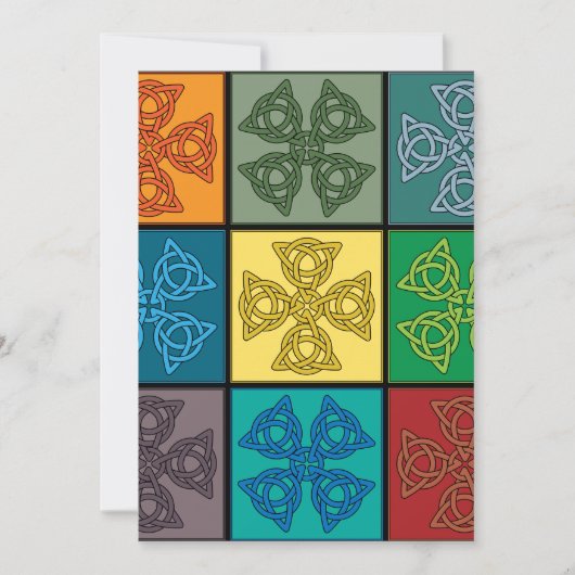 Celtic Crosses Einladung (Vorderseite)