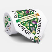Celtic Curse Necktie Krawatte (Gerollt)