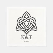 Celtic - Custom Cocktail Napkins Serviette (Vorderseite)