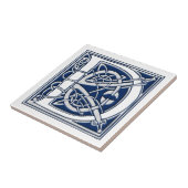 Celtic D Monogram Fliese (Seite)