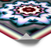 Celtic Daisies Pattern Poster (Ecke)