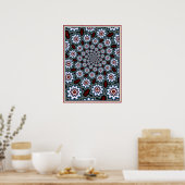 Celtic Daisies Pattern Poster (Küche)