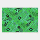 Celtic den ganzen Weg Sampler Geschenkpapier Set (Vorderseite 2)