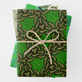 Celtic den ganzen Weg Sampler Geschenkpapier Set (Beispiel)