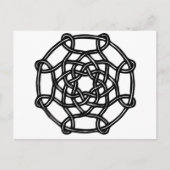 Celtic Design - Basic Round Knot Postkarte (Vorderseite)