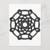 Celtic Design - Basic Round Knot Postkarte (Vorderseite)